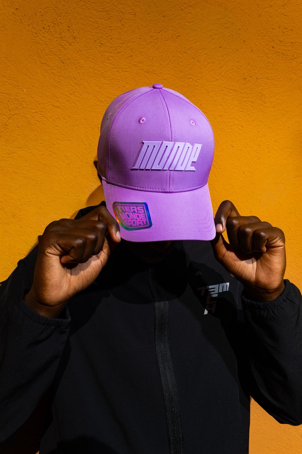 Casquette « MONDE » Violette