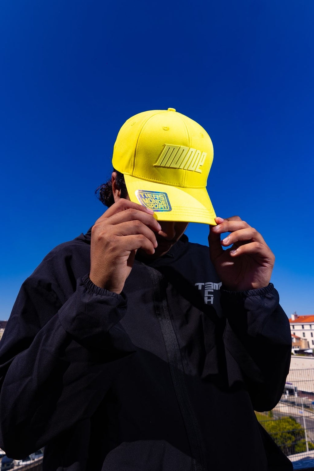 Casquette « MONDE » Jaune