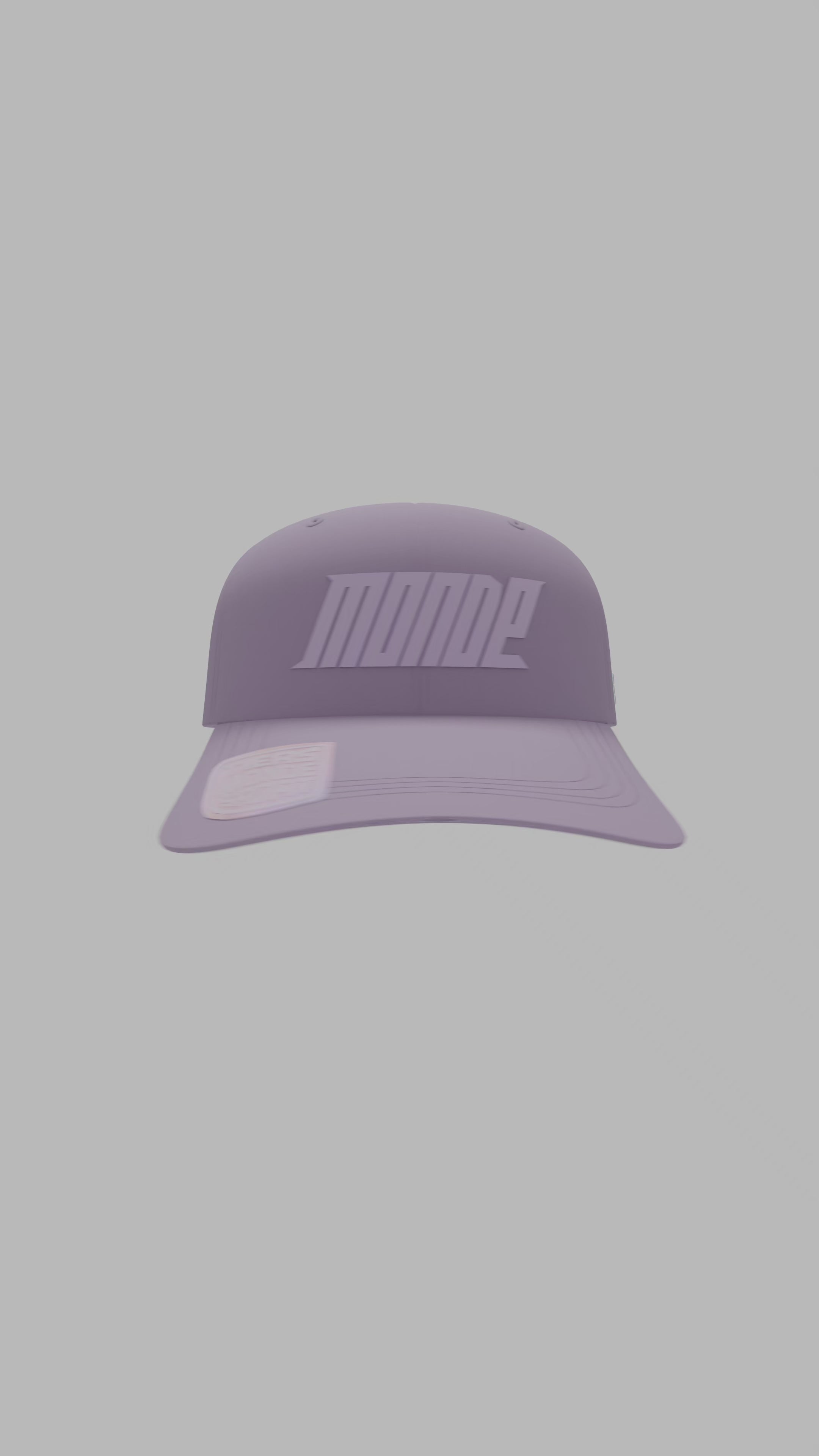 Casquette « MONDE » Violette
